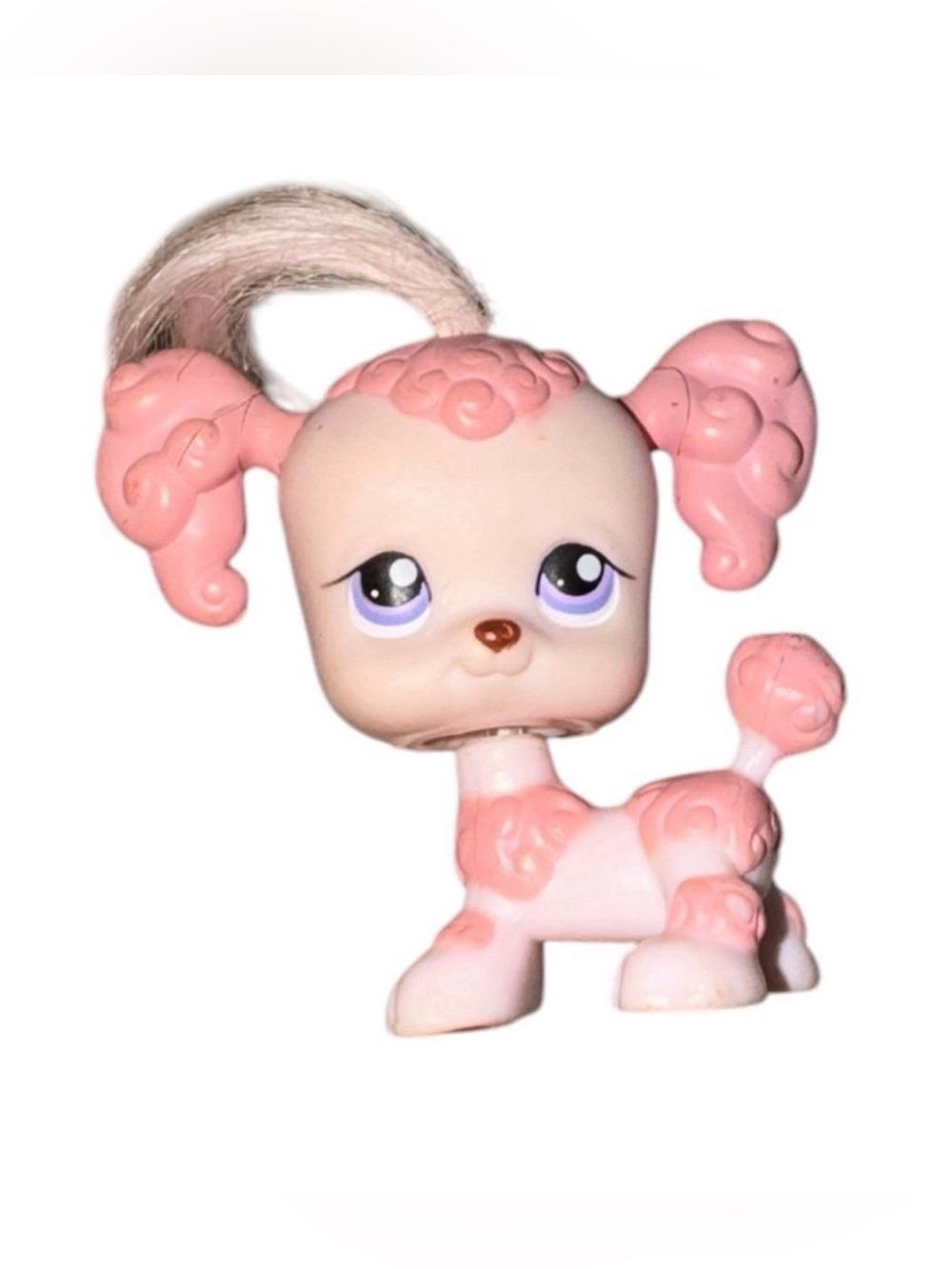 Littlest Pet Shop #225 French Poodle Dog